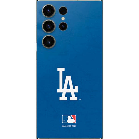 MLB Los Angeles Dodgers - Solid Distressed Galaxy S25 Ultra Skin